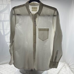 Classic J.Crew White Classic Button Up